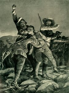 The Gallant Bugler of Fort Itala 1902. Creator: Richard Caton Woodville II