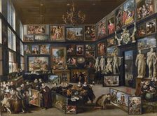 The Gallery of Cornelis van der Geest, 1628. Creator: Haecht, Willem van (1593-1637)