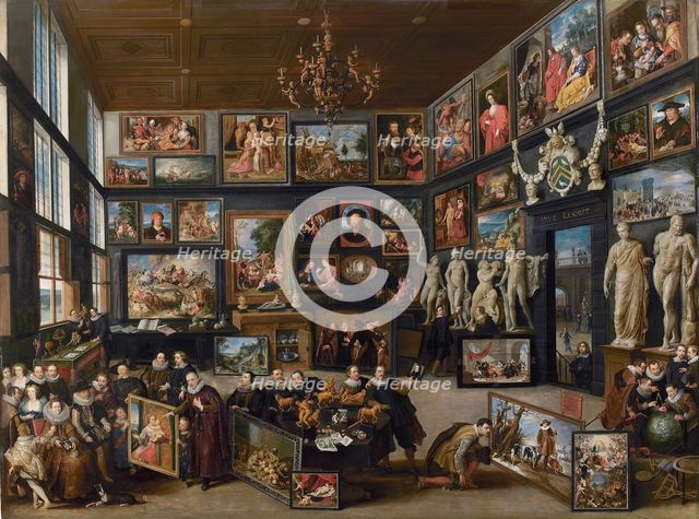 The Gallery of Cornelis van der Geest, 1628. Creator: Haecht, Willem van (1593-1637).