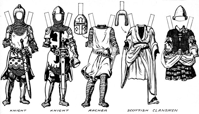 'The Gallery of Costume: In the Days of the Second and Third Edwards', c1934. Artist: Unknown.