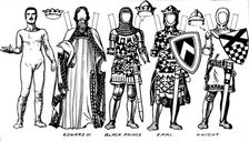 The Gallery of Costume: In the Days of the Second and Third Edwards c1934