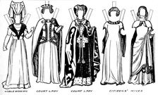 The Gallery of Costume: In the Days of the Second and Third Edwards c1934