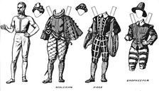 The Gallery of British Costume: Dress Worn in the Late Sixteenth Century c1934