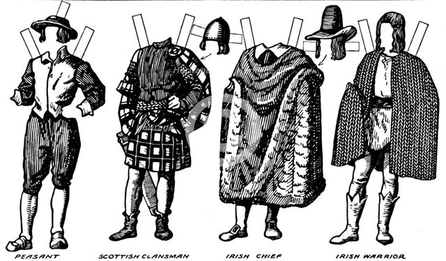 'The Gallery of British Costume: Dress Worn in the Late Sixteenth Century', c1934. Artist: Unknown.