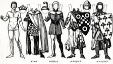 The Gallery of British Costume: Dress Worn in the Reign of the First Edward c1934