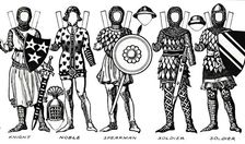 The Gallery of British Costume: Dress Worn in the Reign of the First Edward c1934