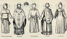 The Gallery of British Costume: How The English Dressed in King John's Time c1934
