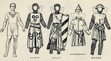 The Gallery of British Costume: How The English Dressed in King John's Time c1934