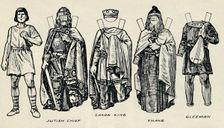 The Gallery of British Costume: How The People Dressed in Anglo-Saxon Times c1934