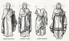 The Gallery of British Costume: How The People Dressed in Anglo-Saxon Times c1934