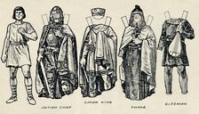 The Gallery of British Costume: How The People Dressed in Anglo-Saxon Times c1934