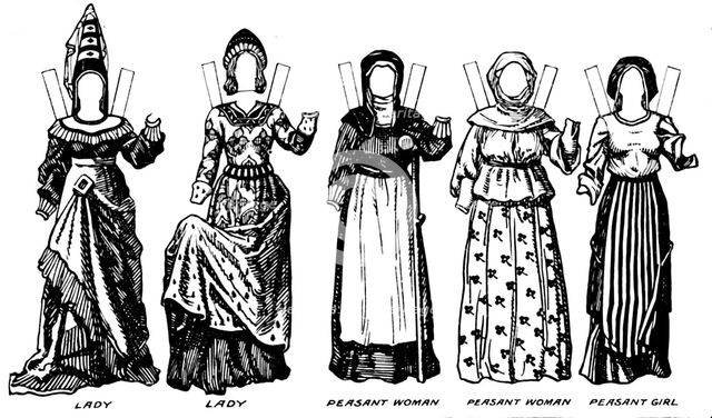 'The Gallery of British Costume: The Dresses Worn In Richard III's Reign', c1934. Artist: Unknown.