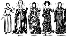 The Gallery of British Costume: The Dresses Worn In Richard III's Reign c1934