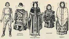 The Gallery of British Costume: The Dress of Danes & Later Anglo-Saxons c1934