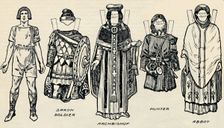 The Gallery of British Costume: The Dress of Danes & Later Anglo-Saxons c1934