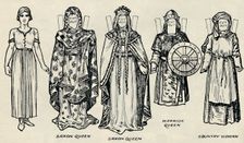 The Gallery of British Costume: The Dress of Danes & Later Anglo-Saxons c1934