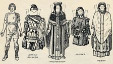 The Gallery of British Costume: The Dress of Danes & Later Anglo-Saxons c1934