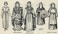 The Gallery of British Costume: The Dress of Danes & Later Anglo-Saxons c1934