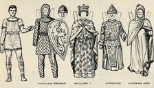 The Gallery of British Costume: The Dress People Wore in Norman Times c1934