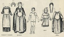 The Gallery of British Costume: The Dress People Wore in Norman Times c1934