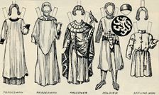 The Gallery of British Costume: What Men and Women Wore In Henry III's Time c1934