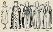 The Gallery of British Costume: What Men and Women Wore In Henry III's Time c1934