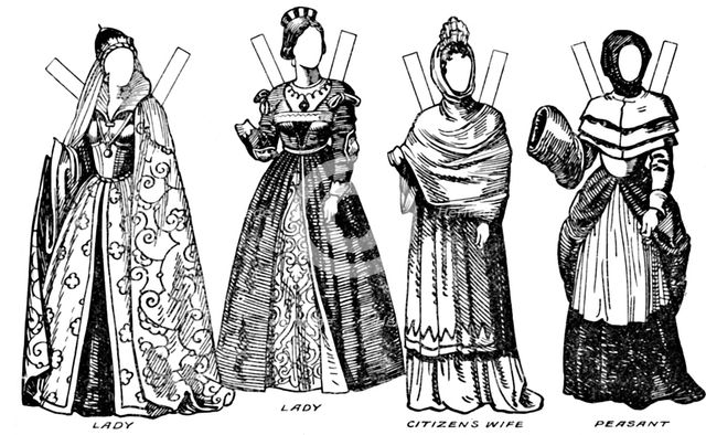 'The Gallery of English Costume: Some of the Dresses Worn in William III's Time', c1934. Artist: Unknown.