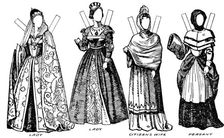The Gallery of English Costume: Some of the Dresses Worn in William III's Time c1934