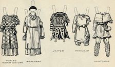 The Gallery of Historic Costume: The Dresses Worn in the Days of Richard I c1934
