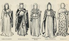 The Gallery of Historic Costume: The Dresses Worn in the Days of Richard I c1934