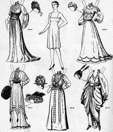 The Gallery of Historic Costume: Dresses Worn During the Twentieth Century c1934