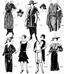 The Gallery of Historic Costume: Dresses Worn During the Twentieth Century c1934