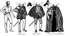 The Gallery of Historic Costume: Some of the Dresses Worn in Elizabeth's Reign c1934