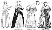 The Gallery of Historic Costume: Some Dresses of Cavaliers and Roundheads c1934