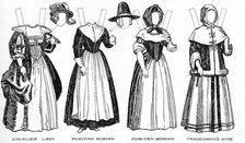 The Gallery of Historic Costume: Some Dresses of Cavaliers and Roundheads c1934