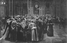 'The Gambling Rooms at Monte Carlo --"Rein Ne Va Plus" , 1890. Creator: Jean Beraud