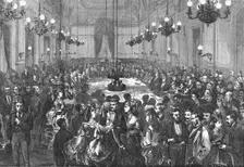 The Gambling Table at Hombourg 1871. Artist: F Wentworth