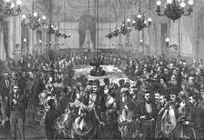 The Gambling Table at Hombourg 1871. Artist: F Wentworth