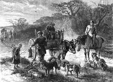 The Game-Cart: the Last Day, 1870. Creator: Unknown