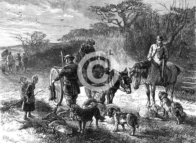 The Game-Cart: the Last Day, 1870. Creator: Unknown.