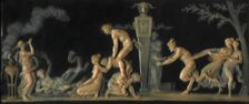 The Game of Leap Frog, 1785. Creator: Jean Guillaume Moitte (French, 1746-1810); Antoine-François Gérard (French, 1760-1843)