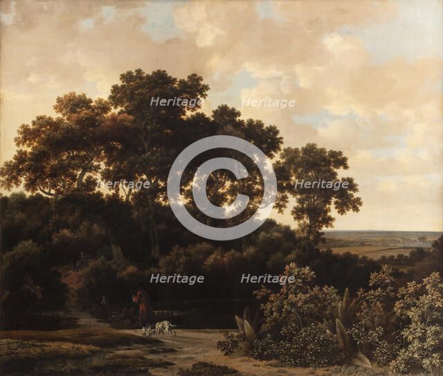 The Game Reserve near Arnheim, 1630-1669. Creators: Joris van der Haagen, Johan le Ducq.