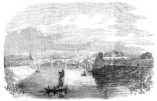 The Ganges Canal, at Roorkee [in India], 1854 Creator: Unknown