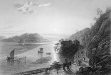 The Ganges Entering the Plains near Hurdwar 1838. Creator: George Francis White