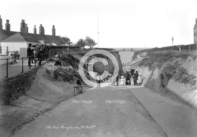 The Gap, Margate, Kent, 1890-1910. Artist: Unknown