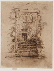 The Garden, 1879-1880. Creator: James Abbott McNeill Whistler