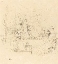 The Garden, 1891. Creator: James Abbott McNeill Whistler