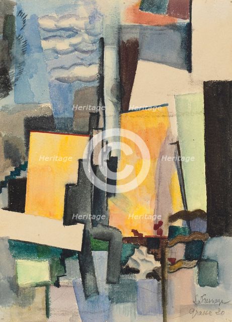 The Garden, 1920. Creator: La Fresnaye, Roger de (1885-1925).