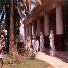 The garden at the Achilleion Palace, Corfu, c1955. Creator: Arthur Charles Kirby Ware