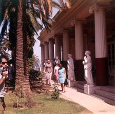 The garden at the Achilleion Palace, Corfu, c1955. Creator: Arthur Charles Kirby Ware